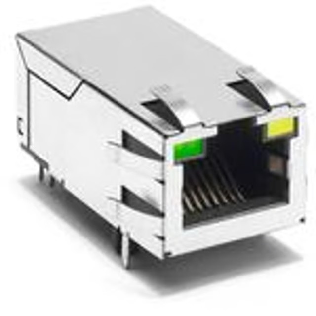 JK0-0229NL 4PAIR POE 120W RJ45 Conector 30 U'' ORO Revestimiento