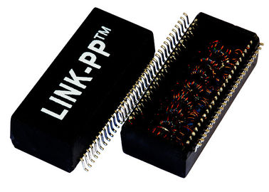 LP5012NL cruzan el módulo 48Pins SMD del Magnetics del gigabit del puerto dual XTFZ-M3076