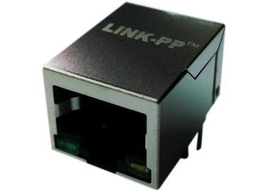 1x RJ45 LPJ0011BENL de ángulo recto, transformador del Magnetics del 10/100M integrado