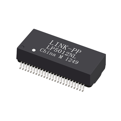 Base de LP5012NL 1000 - los transformadores magnéticos discretos portuarios duales de Ethernet de T SMD emergen Pin del montaje 48