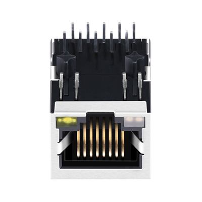 LPJG0933H11NL Conector femenino RJ45 con magnetismo diseñado para BeaglePlay