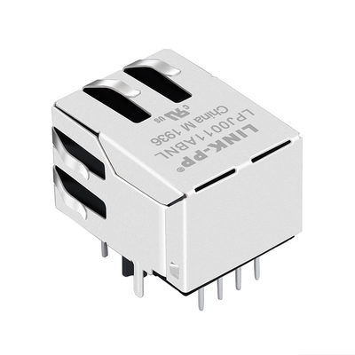 Conector magnético Rj45 de alta velocidad modular J00-0065NL con LED