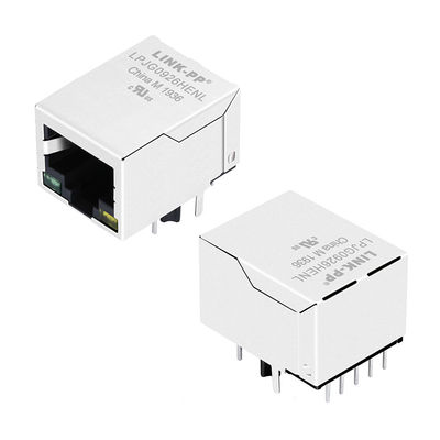 Conector de A70-112-331N126 Tab Down Ethernet Magnetic RJ45 con POE+ LPJG0926HENL