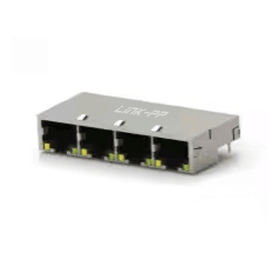 Conector RJ45 de bajo perfil 1x4 blindado 1888251-1 1888251-2 1888251-5