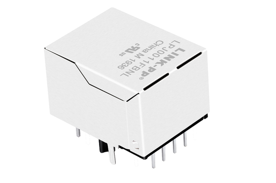 LPJ0011FBNL 100Base-T RJ45 Conector con conector magnético para fecha de entrada/salida