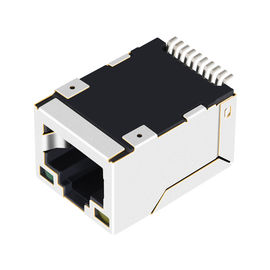 Etiqueta-Para arriba con el LED, del soporte 1x Rj45 de la superficie de LPJ19201BGNL Ethernet 10/100Base-T