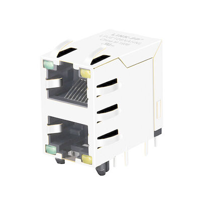 10118075-513B010LF apiló 2X1 el conector Jack modular LPJE106XAHNL del puerto RJ45