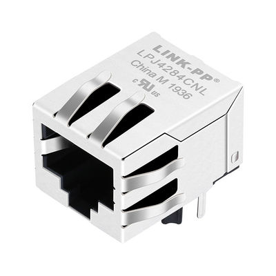 RJP-003TC1 Conector RJ45 con magnetismo 10/100Mbps PoE MagJack