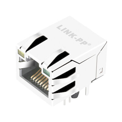 Puerto RJ45 Lan Transformer Modules LPJ16617ADNL de Tab Up 1x1 de la base-T de I-60193-F 10/100