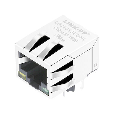RJLBC-060TC1 RJ45 Jack modular 10/100 LED integrado filtrado BASE-TX
