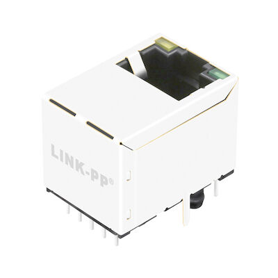 Base-T 1000 del puerto de ARJ-148 1x1 RJ45 LAN Through Hole Reflow Connectors LPJD4834BDNL