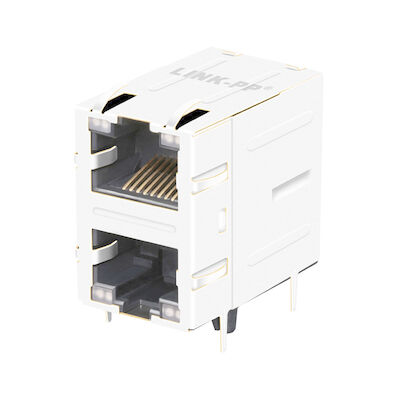 6368011-4 2x1 conector del puerto RJ45 sin el Magnetics LPJE17200A31NL