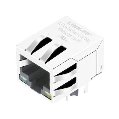 Transformador 1000 de la base-T RJ45 de HR931143C Jack modular LPJG0843GENL