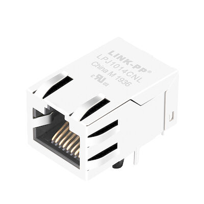 PWB portuario Jack LPJ1014CNL de la base-T RJ45 de MJF13T25U-KF06B3-0808-LF 100 solo