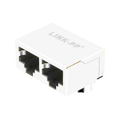 5406566-1 10/100 puerto de la base-T 1x2 sin el Magnetics RJ45 Jack Connectors modular LPJEF102DNL