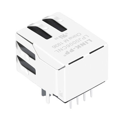 Solo puerto de LPJ0006CNL RJ45, 1CT: 1, conector hembra del conector del filtro a ayunar Ethernet