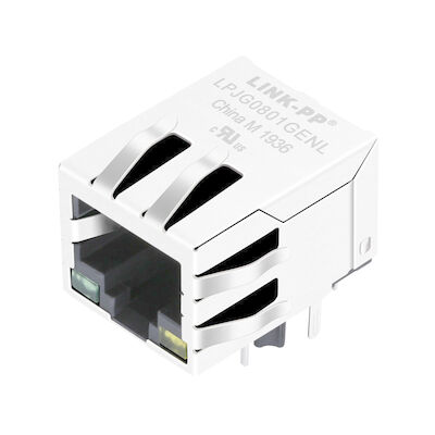 conector del gigabit del zócalo LPJG0801GENL del transformador RJ45 de 48F -01GYD2NL