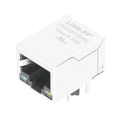 Ethernet magnética del gigabit del partido ATMEGA88P-20AUR de XRJG-01K-4-H11-320 Rj45 Jack