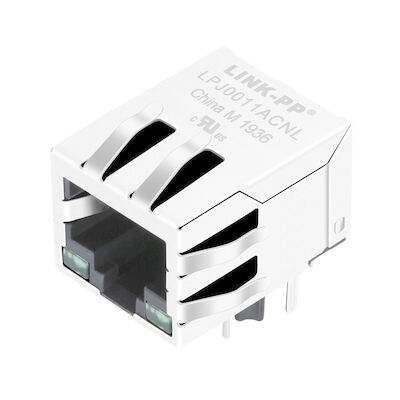 LPJ0011ACNL LED del RJ45 1 x 10/100 de Mbit indicadores 8p8c de Ethernet
