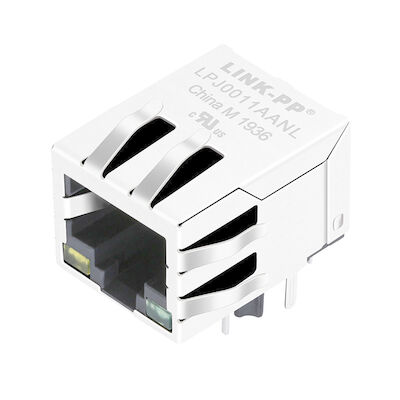 Solo puerto de LPJ0011AANL RJ45, 1CT: 1CT, 10/100Base-T, el hacer juego de impedancia