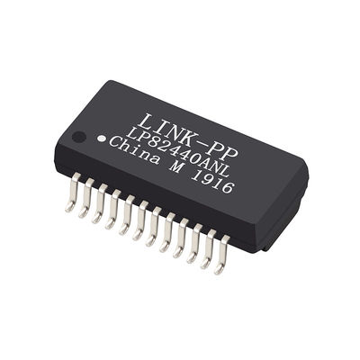 HR682480 transformador magnético del aislamiento del Lan Gigabit Ethernet con POE LP82440ANL