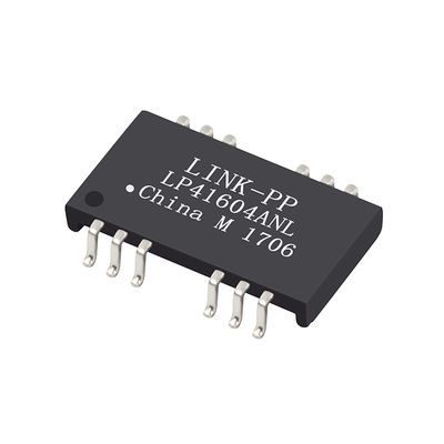 Transformadores magnéticos LP41604ANL 1500V Hipot de Ethernet de la base-T HR681686 10/100