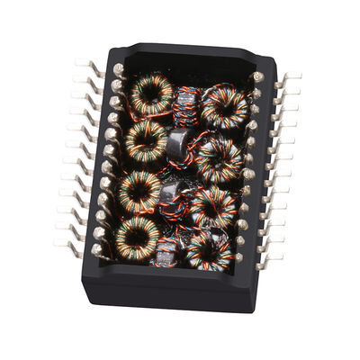 transformador 1CT de Ethernet del gigabit del HF 24HSS1041A-2: 1CT SMD 1500Vrms LP5007NL