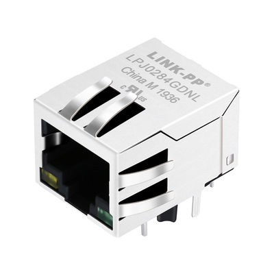 Conector portuario ARJP11B-MASA-B-A-EMU2 del soporte del PWB Rj45 de la cruz de LPJ0284GDNL solo