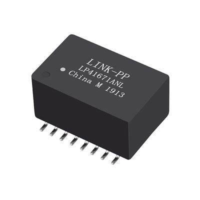 Aislamiento de alto voltaje Lan Magnetic Telecom Transformer LP41671ANL-6 de XFATM9ULR1 4800V PoE+