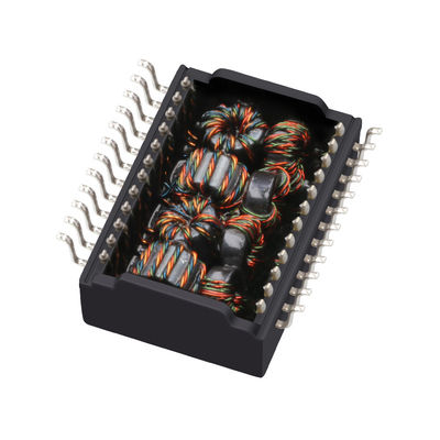Transformador POE/POE+ 802.3af Lan Magnetics LP6096ANL de las telecomunicaciones de L22T003-3 Gigabit Ethernet