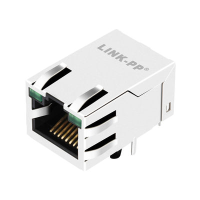 SI-50162-F Tab Up Green Leds 100 Bset-T 1 RJ45 portuario registró Jack LPJ1026AWNL