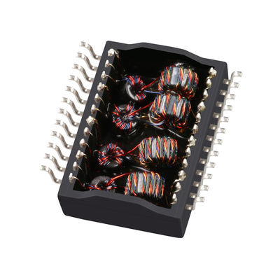 Transformador de las telecomunicaciones de TG5G-HP6NZ5IF 24Pin 5G 600mA POE+ SMD