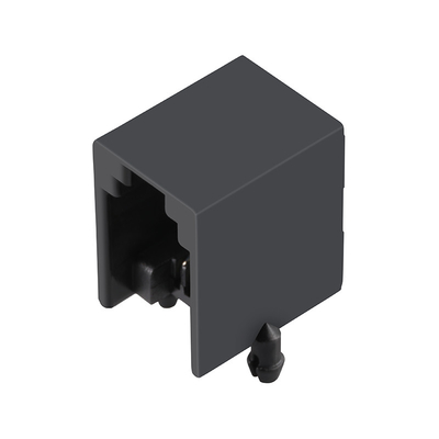 90 grados 6p2c de ángulo recto Tab Up Unshielded Rj 11 Jack modular E5362-3006g2-L