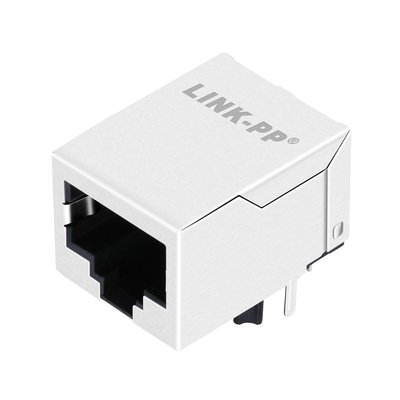 Base-T Tab Down de JX0C-0005NLT 10/100 1 Ethernet superficial portuaria Jack Without Led del soporte Rj45