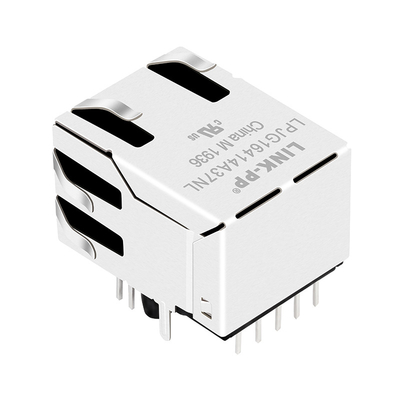 93637-8617 solo conector hembra protegido portuario Rj45 con la base-T llevada 1000 de Tab Up