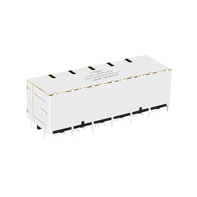 Conectores magnéticos 12P8C de la base-T RJ45 del puerto 10G de JT5-2470NL 2x6 con los TUBOS LIGEROS