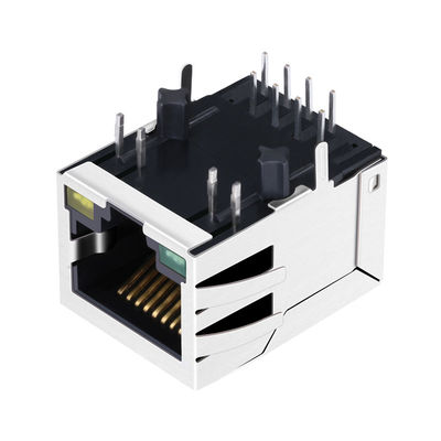 Total Rj45 XWRJ-1104D1015-1 RJ45 con el PWB flexible total integrado del Magnetics ...